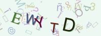 This is a captcha-picture. It is used to prevent mass-access by robots. (see: www.captcha.net)